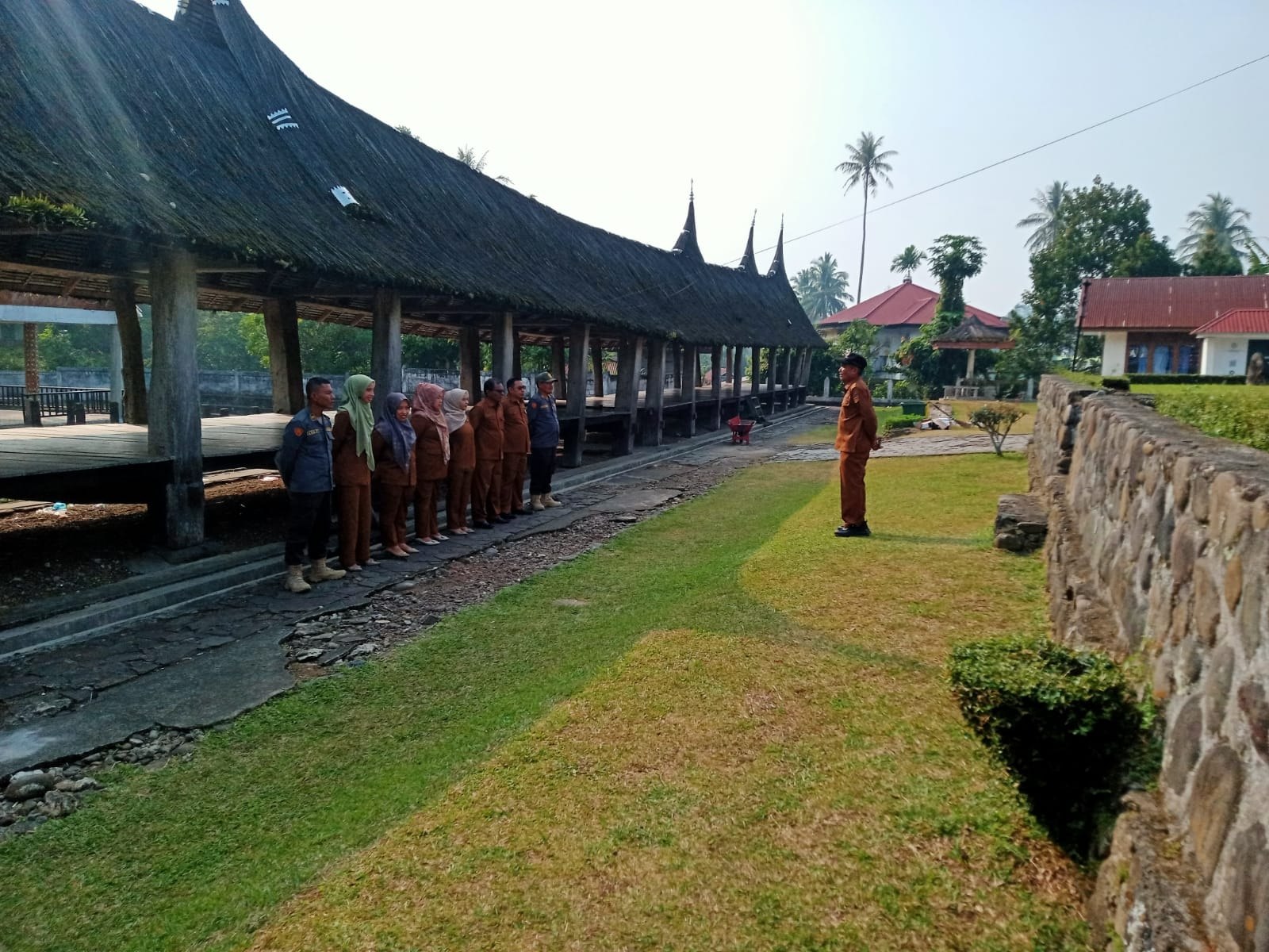 Apel Wali Nagari, Perangkat Nagari, dan Satlinmas